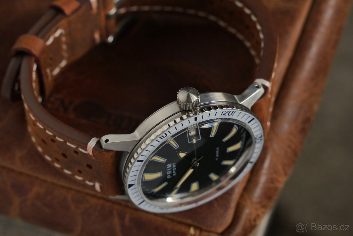 PRIM SPORT 1 černé s bílou lunetou - 7