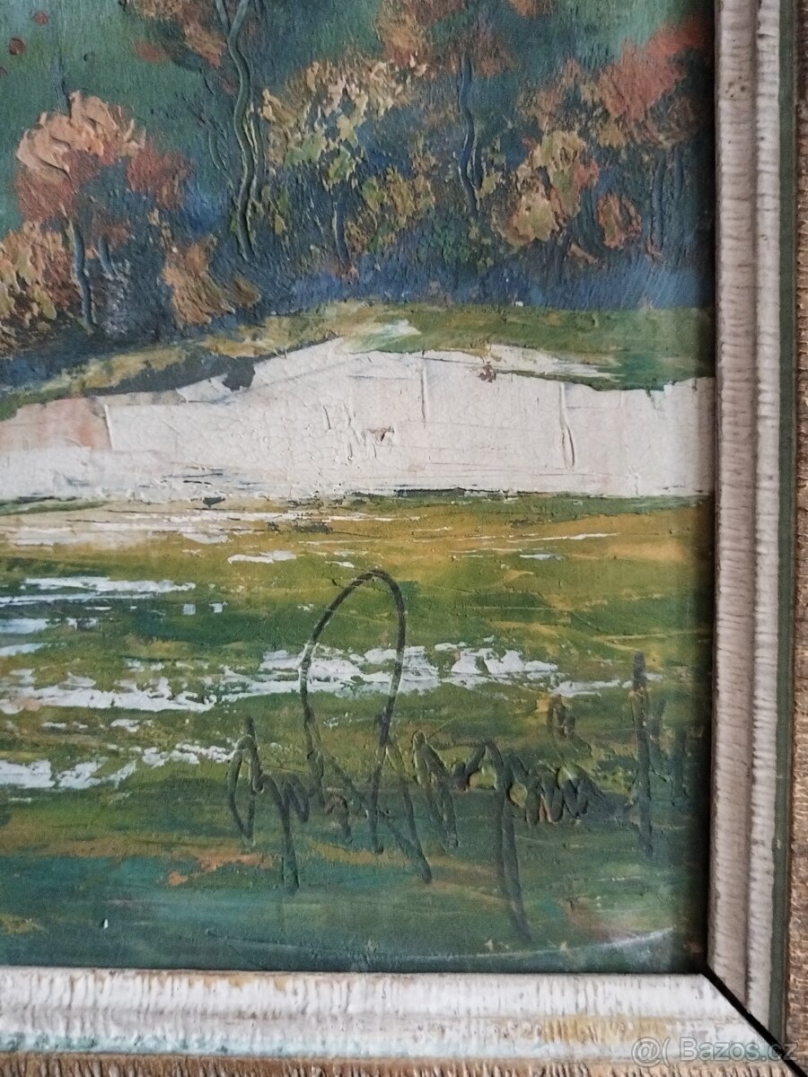 obraz JARNÍ TÁNÍ II., olej, Jan "Boža" Pospíšil - 7