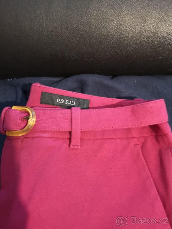 Nádherné kalhoty gucci vel 46 - 7