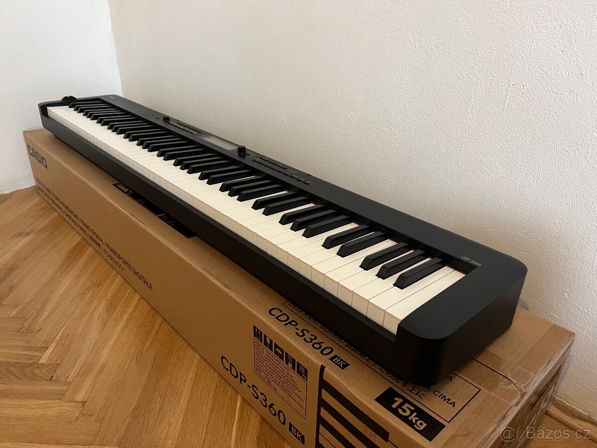 CASIO CDP-S360 + stojan + stolička - 7