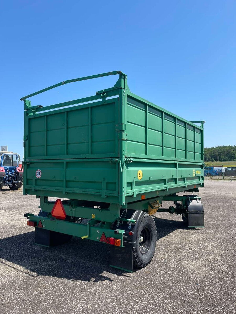 Traktorovy vlek,navěs, přívěs, (sklopení try strany) Belarus - 7