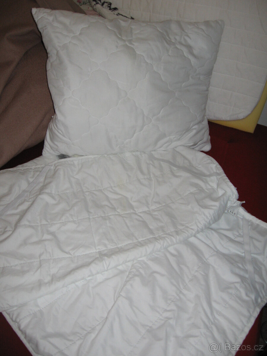 DŘEVĚNA POSTYLKA S NOVOU MATRACI,NATĚREM A DOPLŇKY - 7