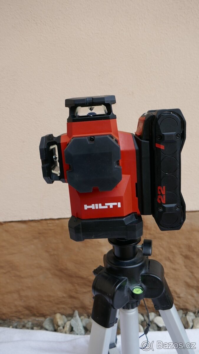Multiliniový laser HILTI PM50MG-22/BATERIE/NABÍJEČKA/STATIV - 7