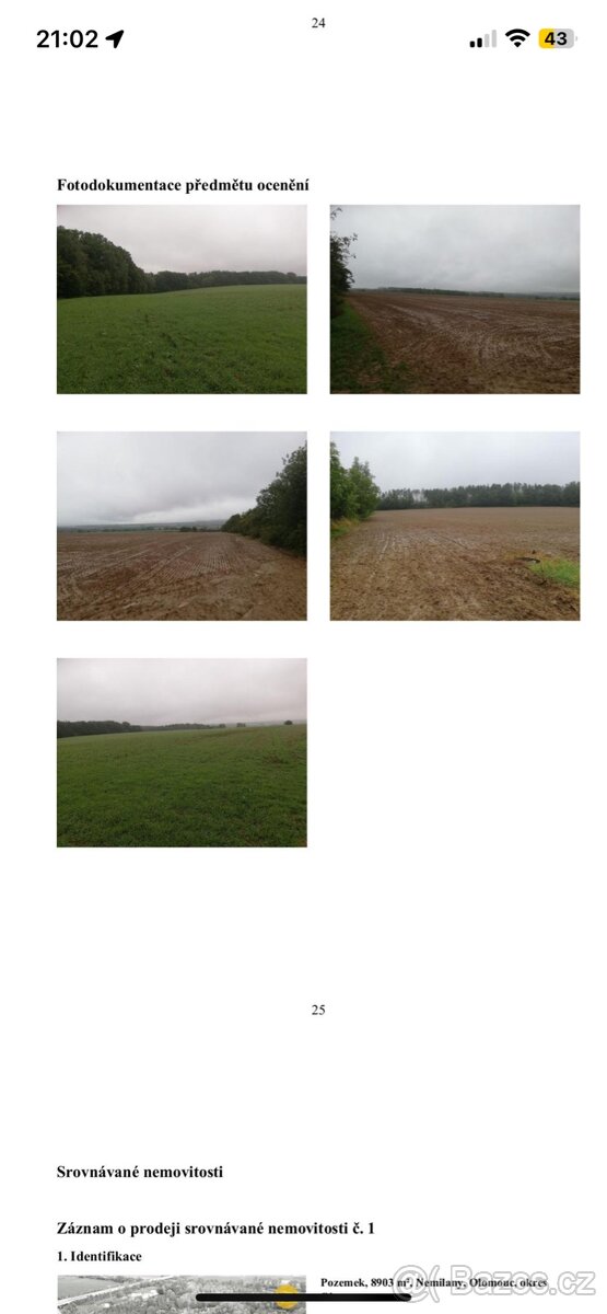 Pozemky Olomoc- Droždín - 7