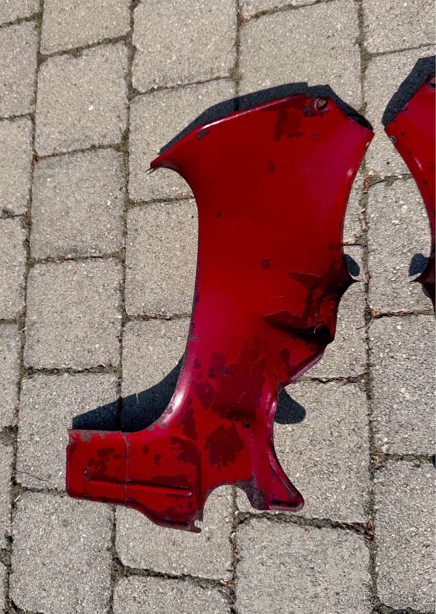 Jawa ČZ 125 175 - podsedlové plechy žábry - 7