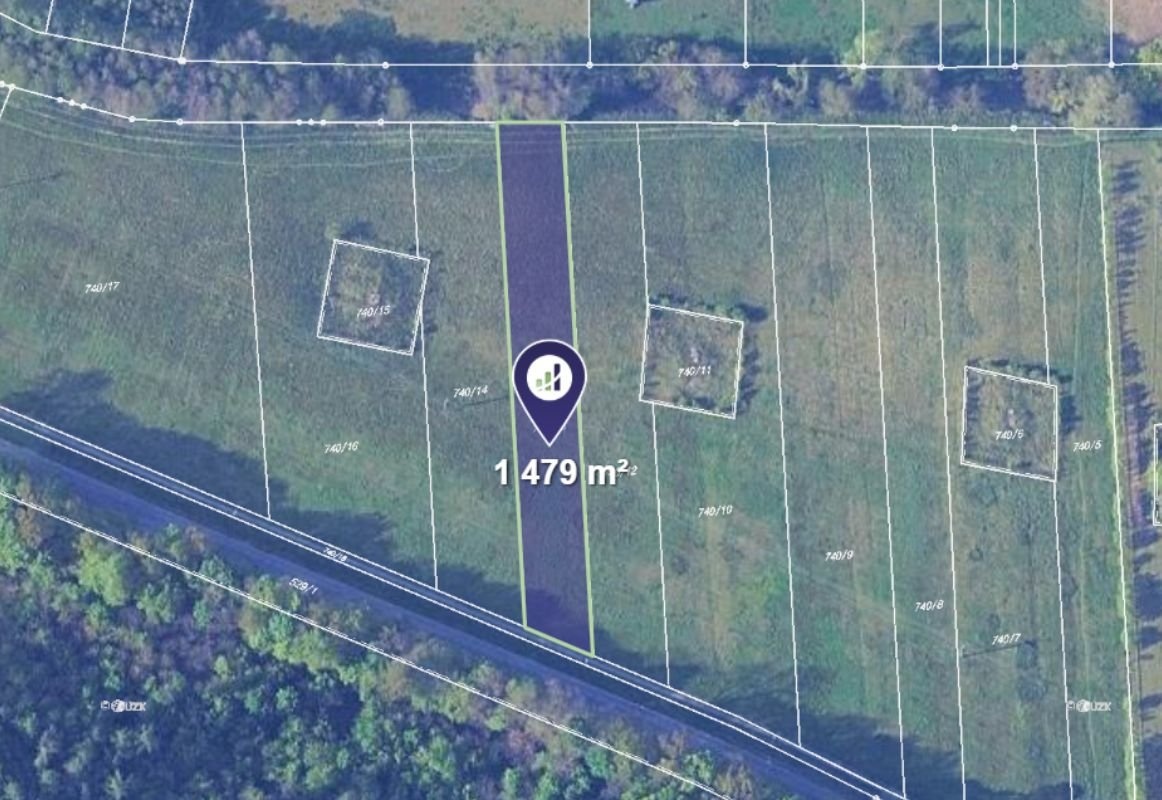 Prodej podílu 1/2 lesa 9 147 m², Ořechov - 7