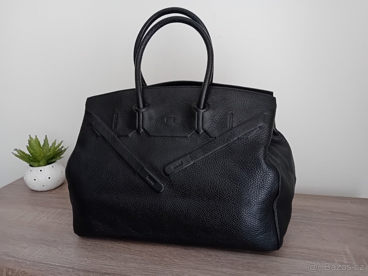 Dámská luxusní kabelka kožená - 7