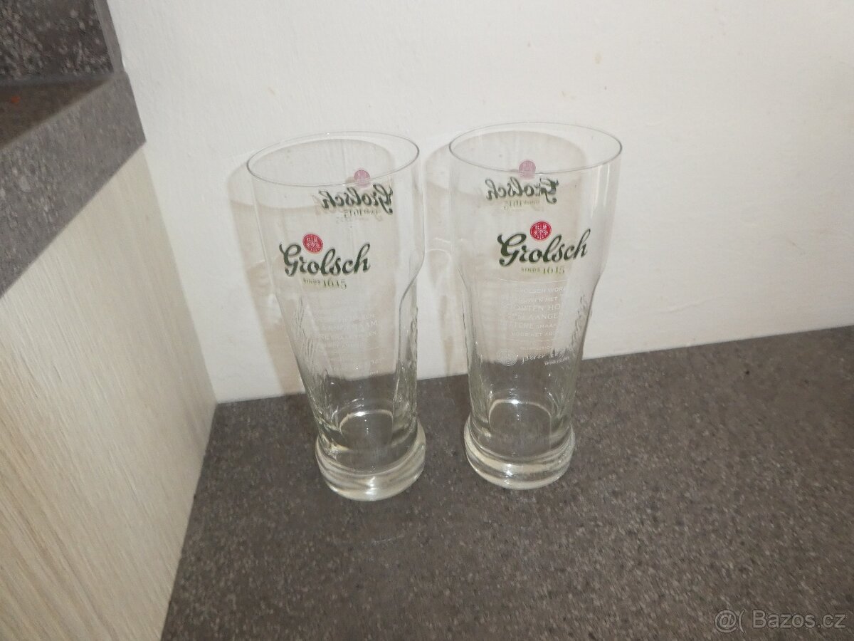 Pivní sklenice Grolsch - 7