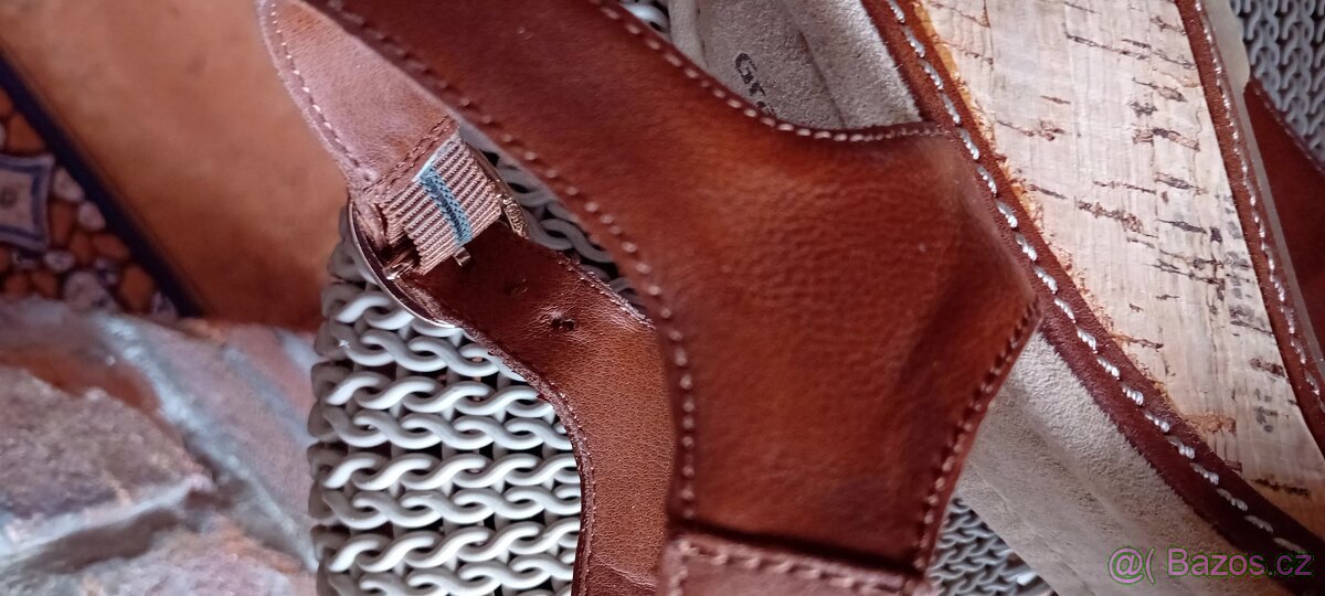 Zánovní dámské letní boty od Deichmanna vel.38 - 7