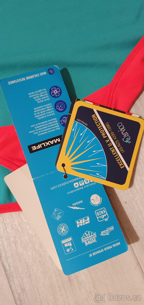 Nové jednodílné plavky ARENA Maxlife Carvico UK36 D40 - 7