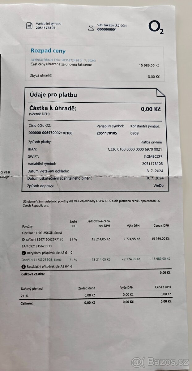 Oneplus 11 5G 16/256GB - 7