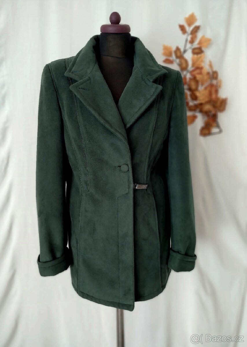 Luxusní dámský kabát vel.40/42 - 7