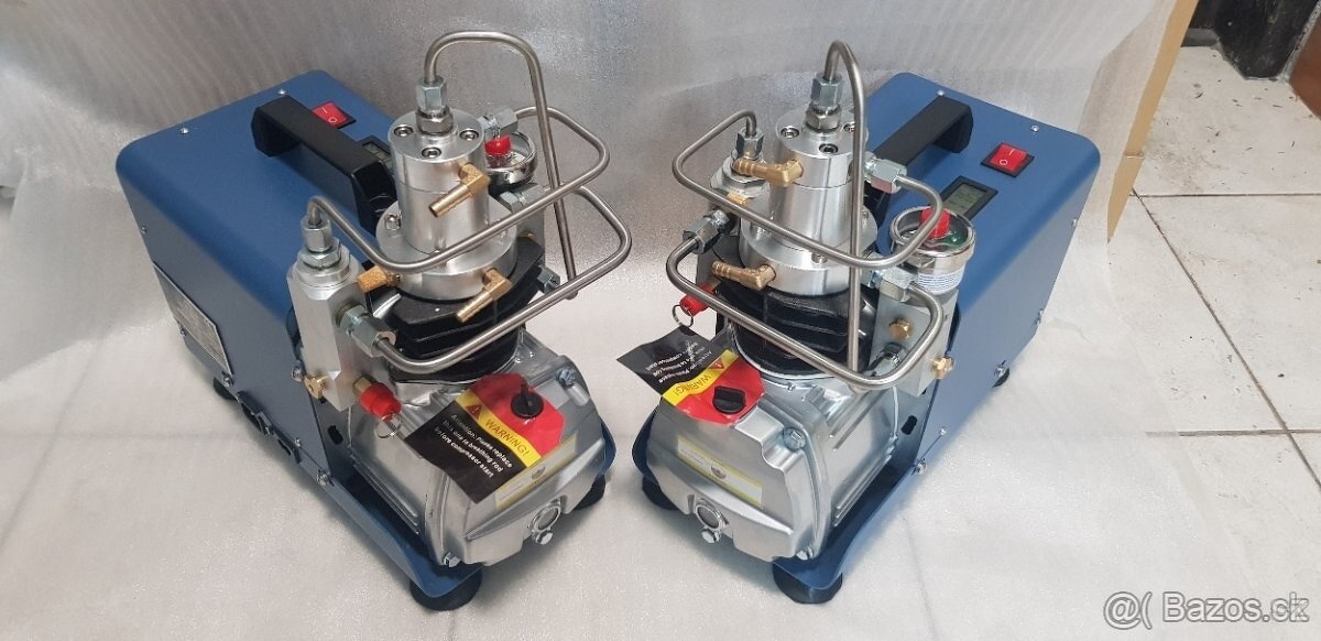 🎁❗Kompresor 300BAR AUTOMAT❗START SET s Lahví🎁 - 7
