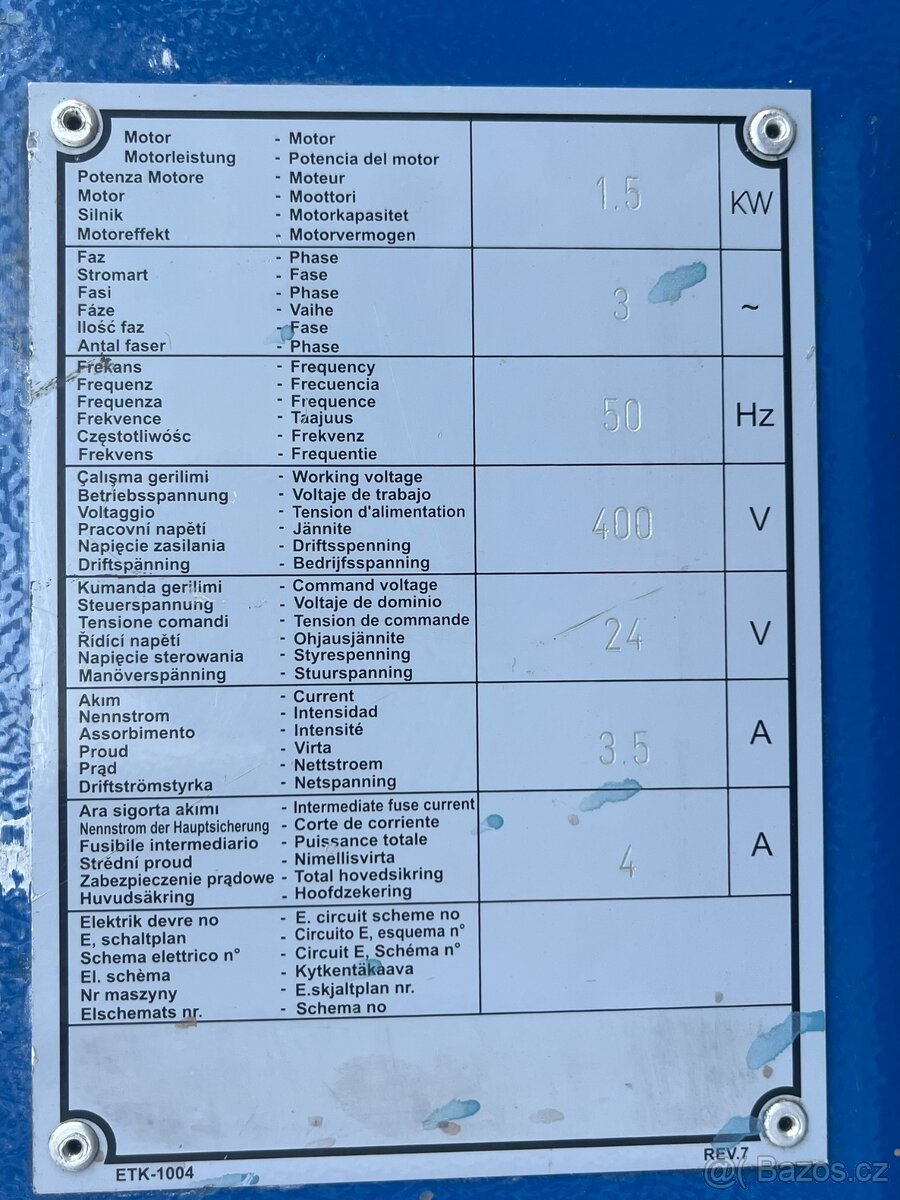 Zakružovačka profilů a trubek PRM 35 DF - 7