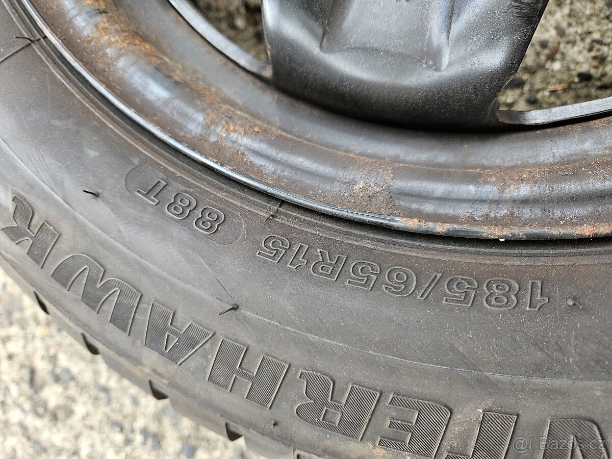 Kompletní zimní kola na Opel Corsa 185/65 R15 - 7