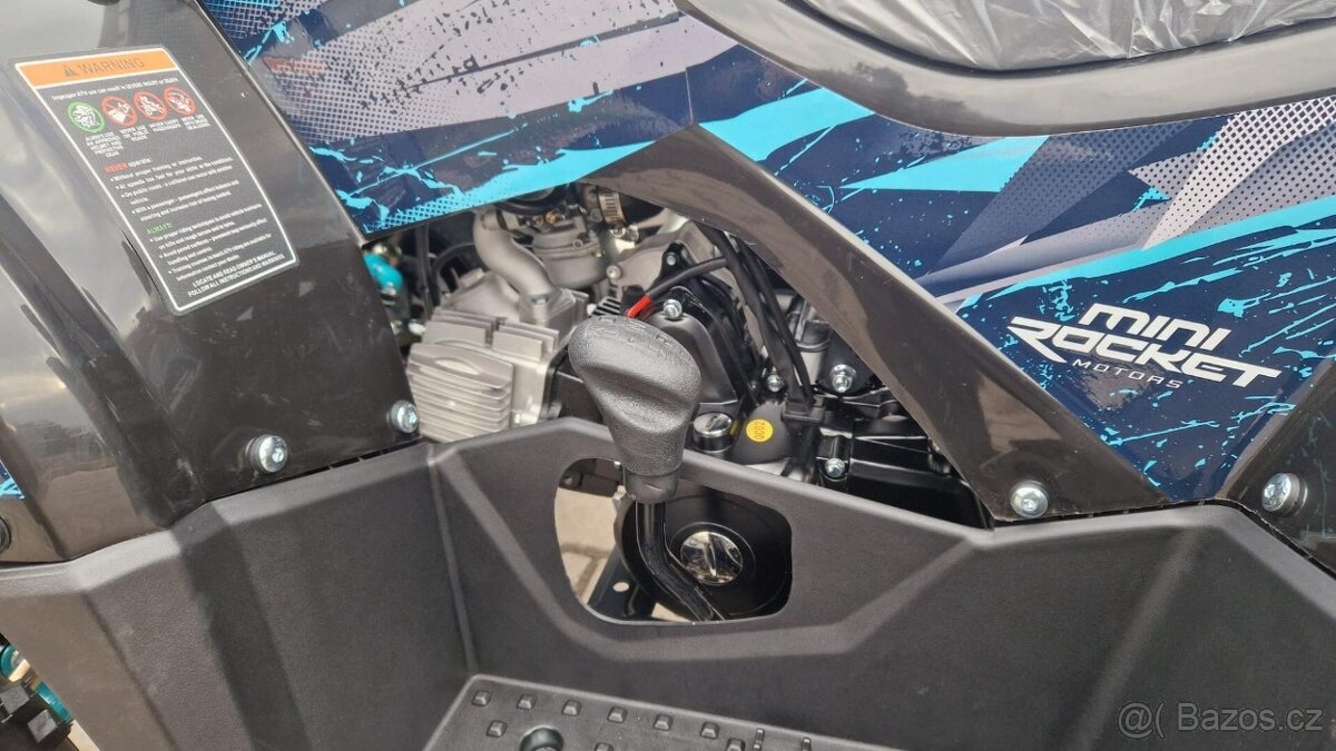 Dětská čtyřtaktní čtyřkolka Hunter II 125ccm. modra - 7