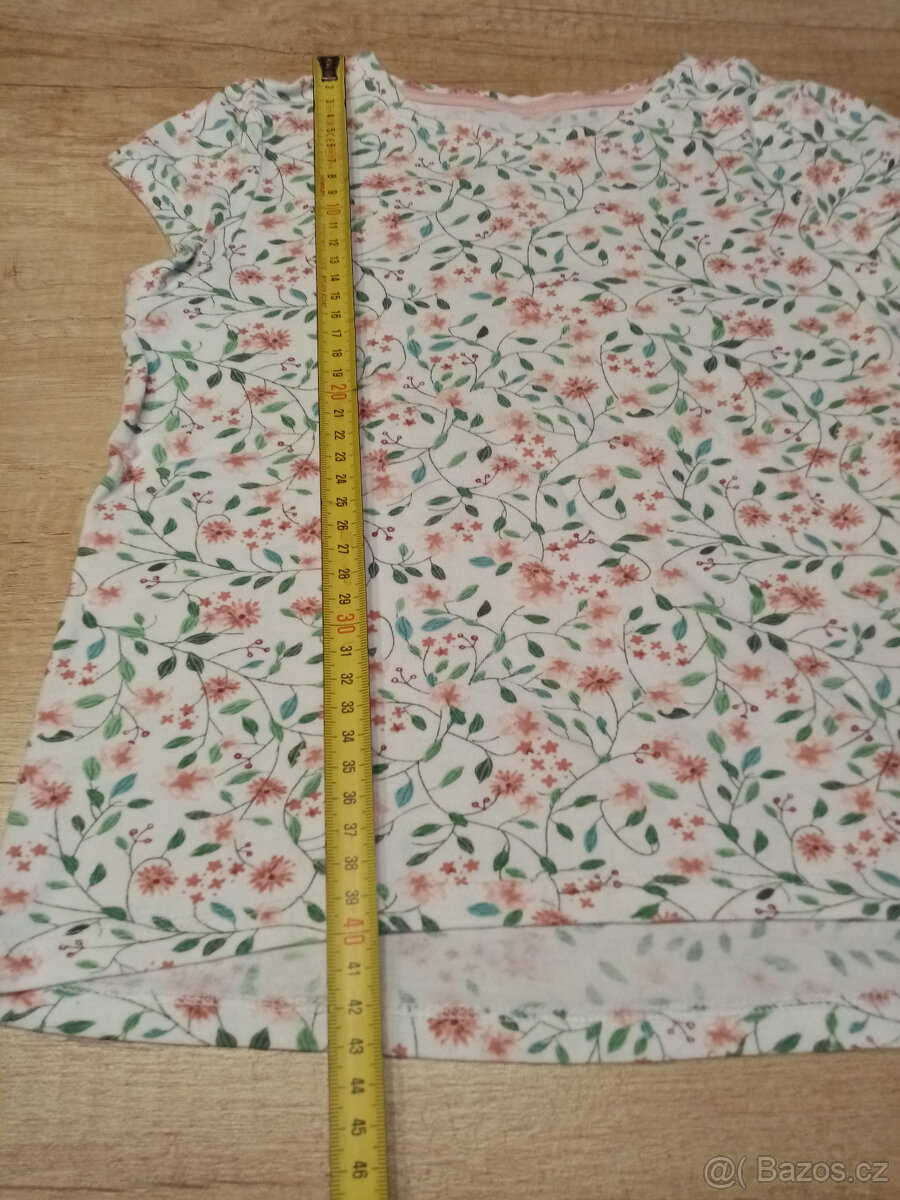 trička krátký rukáv vel. 110/116 - 7