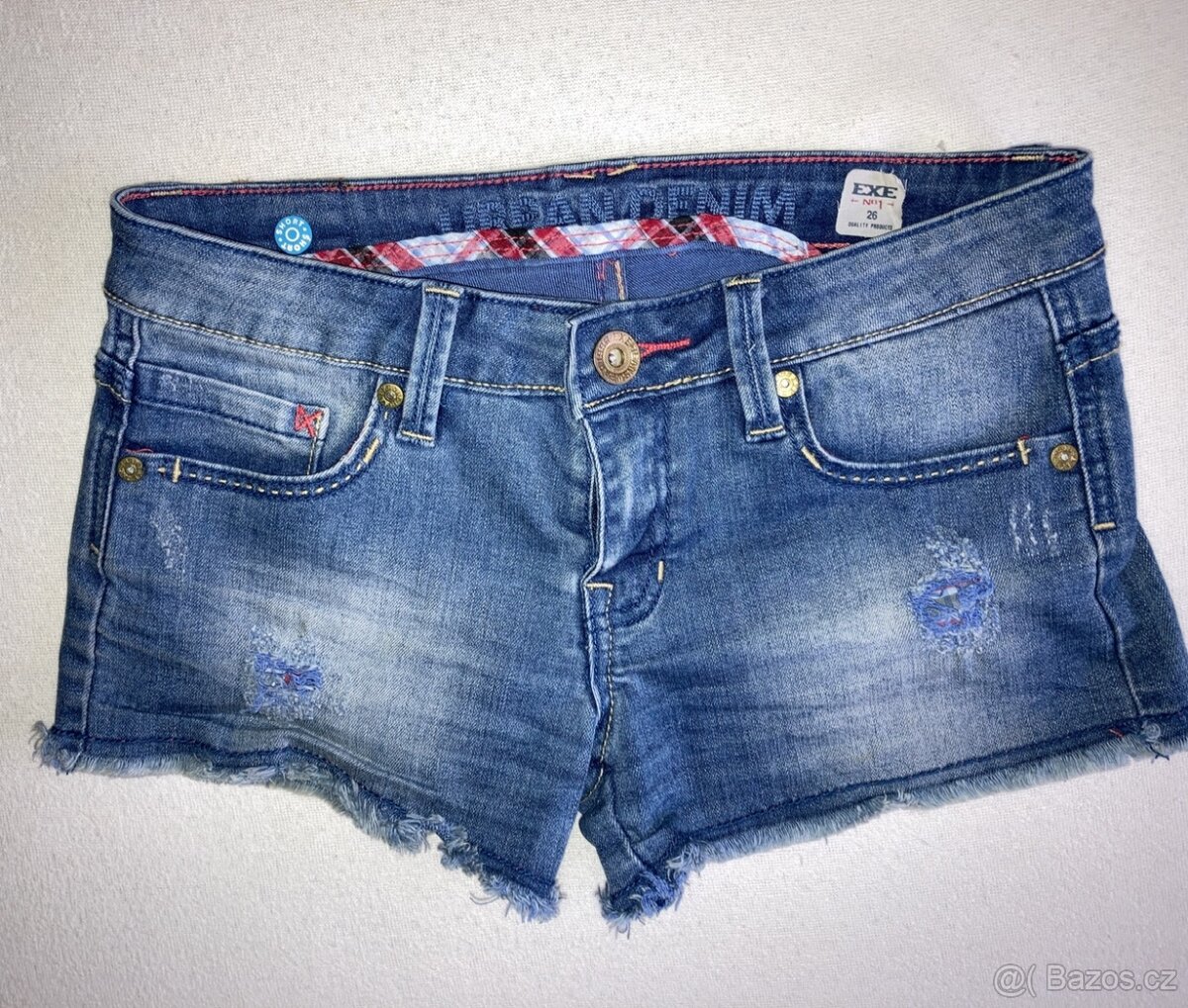 Dámské džínové kraťase vel. S - 7