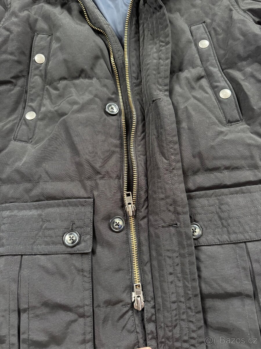 Kvalitní zimní pánský kabát dánské zn. Cottonfield vel. S - 7