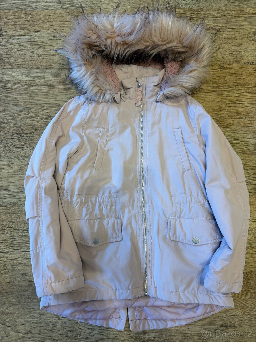 Balík oblečení pro holčičku 134-140, kusů 19ks, bunda next - 7