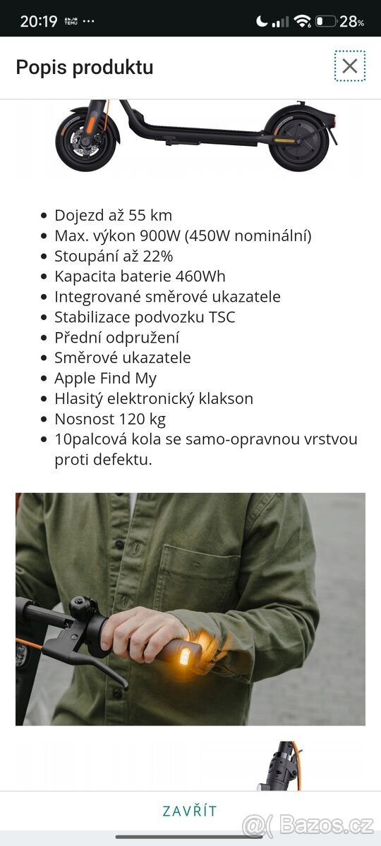 Ninebot KickScooter F2 Pro E by Segway - 7