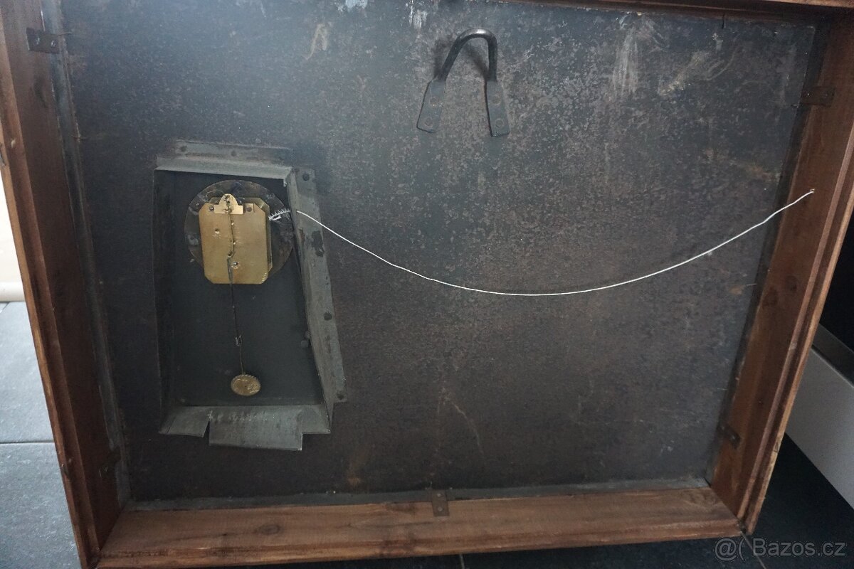 obrazove hodiny na plechu - 7