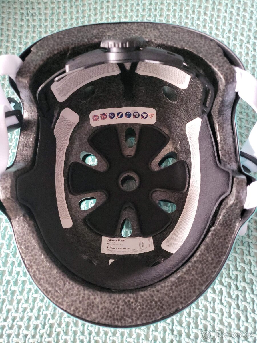 Tyrkysová helma Powerslide - 7