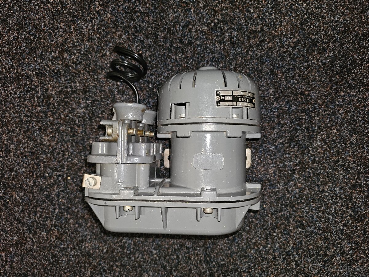 Industriální důlní/školní zvonek TESLA 75V za 1 200,-Kč TOP - 7