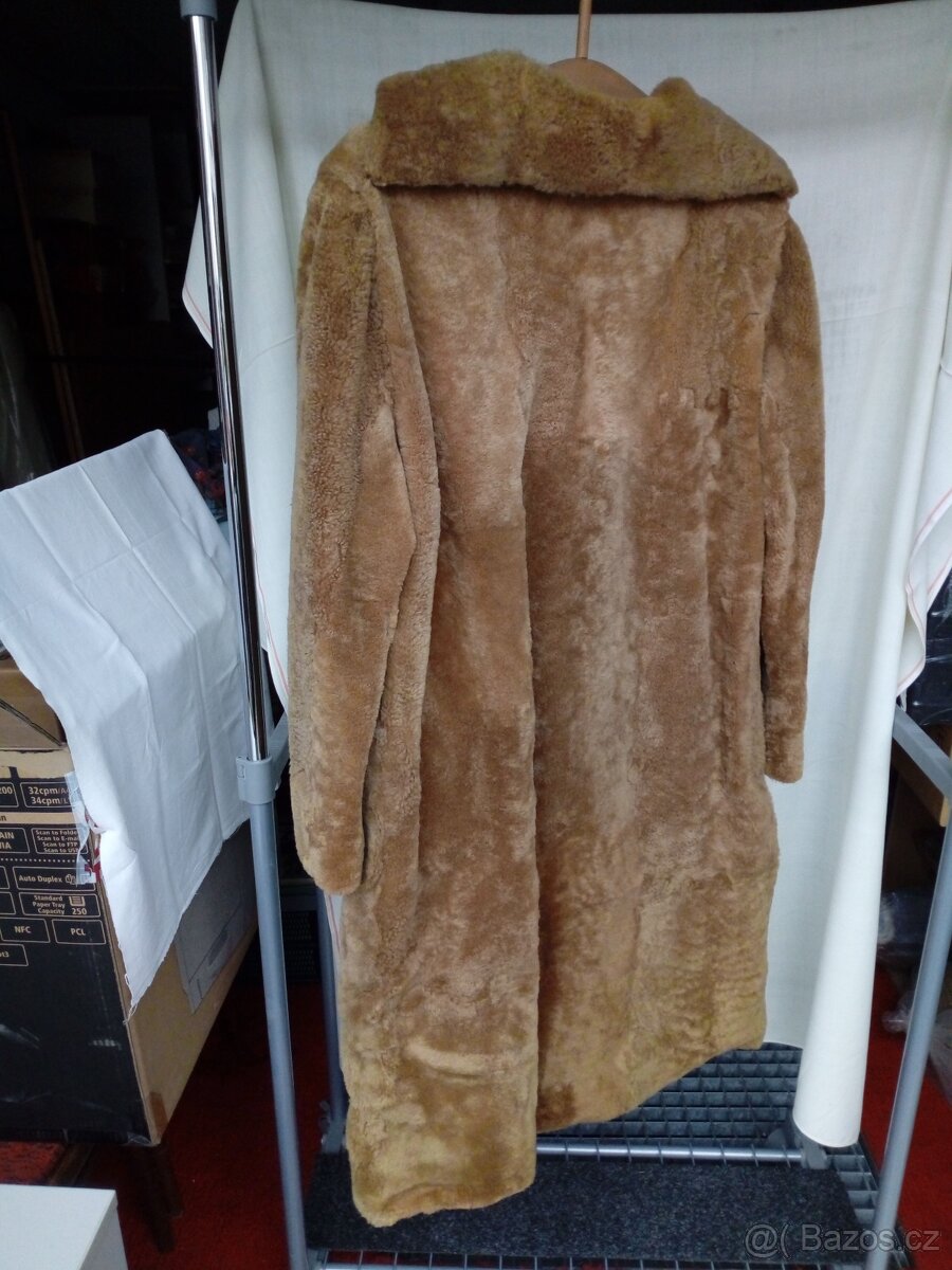 Retro dámský kožich + čepice - 7