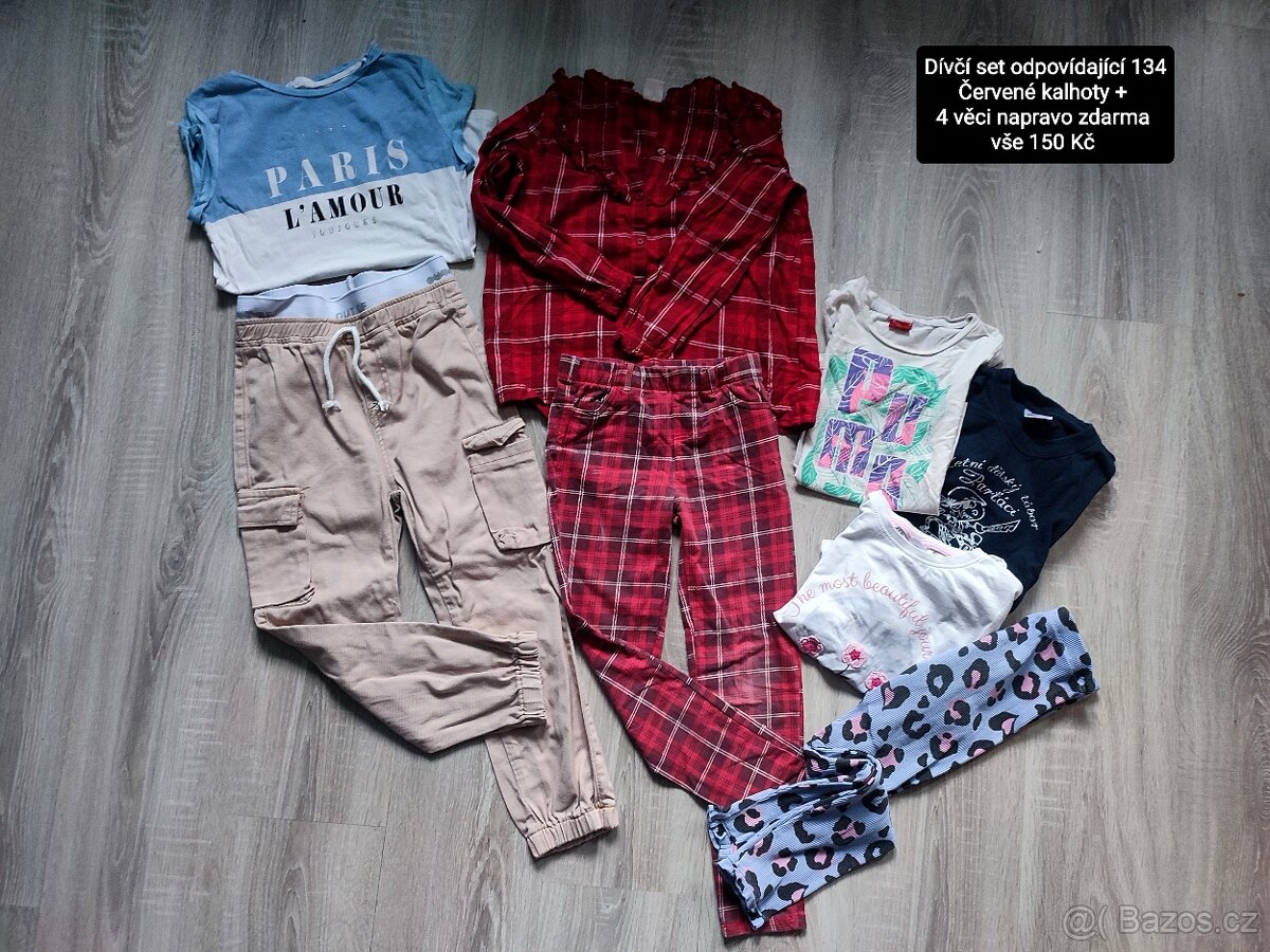 Sety oblečení pro holčičku 122/128 - 7