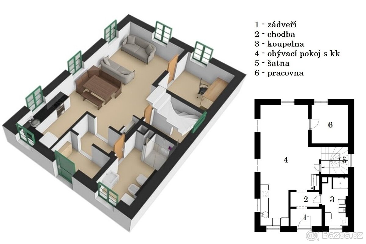 Prodej pozemky pro bydlení, 832 m² - Bukovina u Čisté - 7