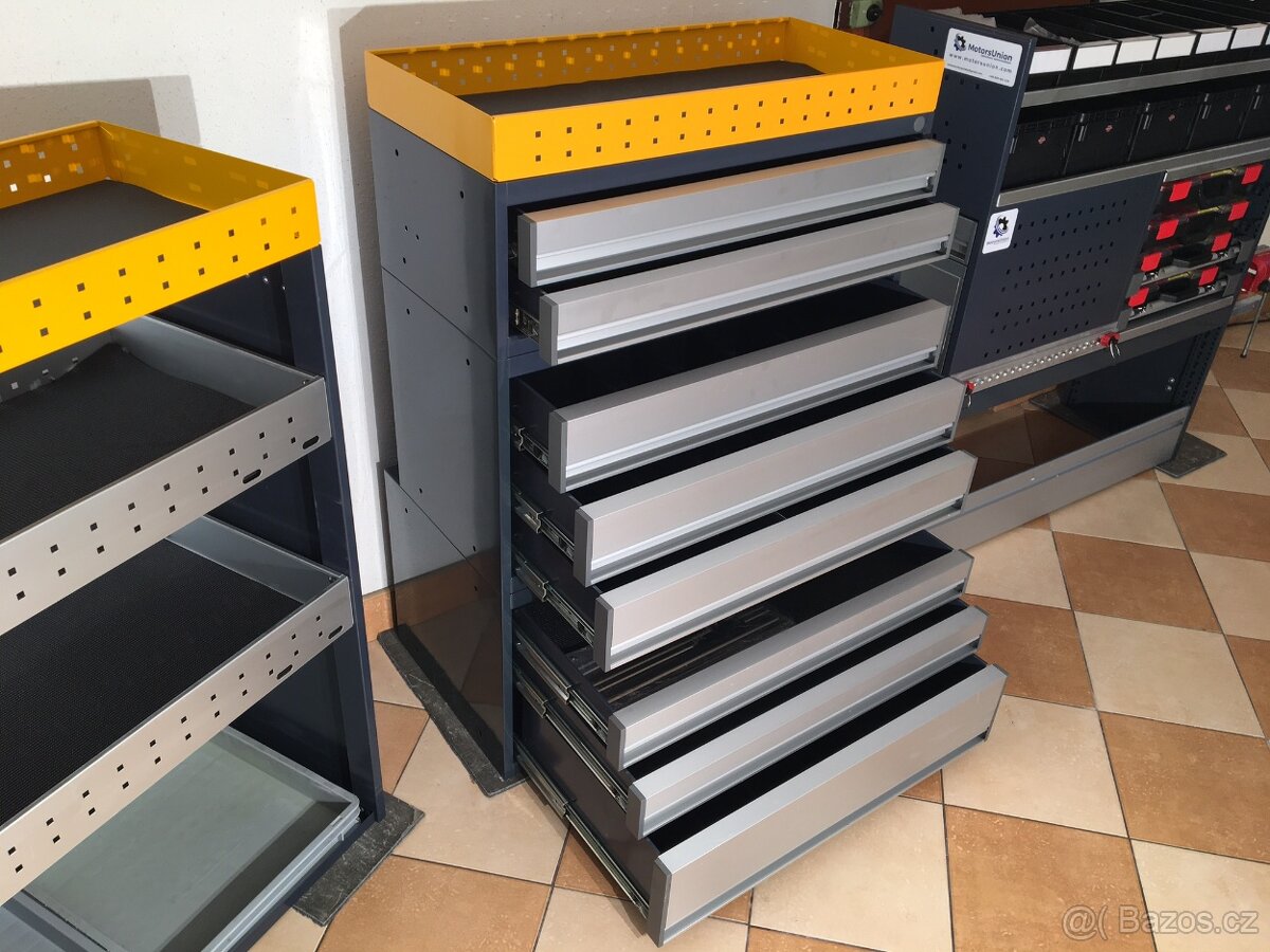 Würth Regále do úžitkových vozidiel Trafic T6 Custom - 7