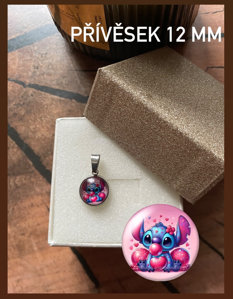 Naušnice z chirurgické oceli 12 mm - 7