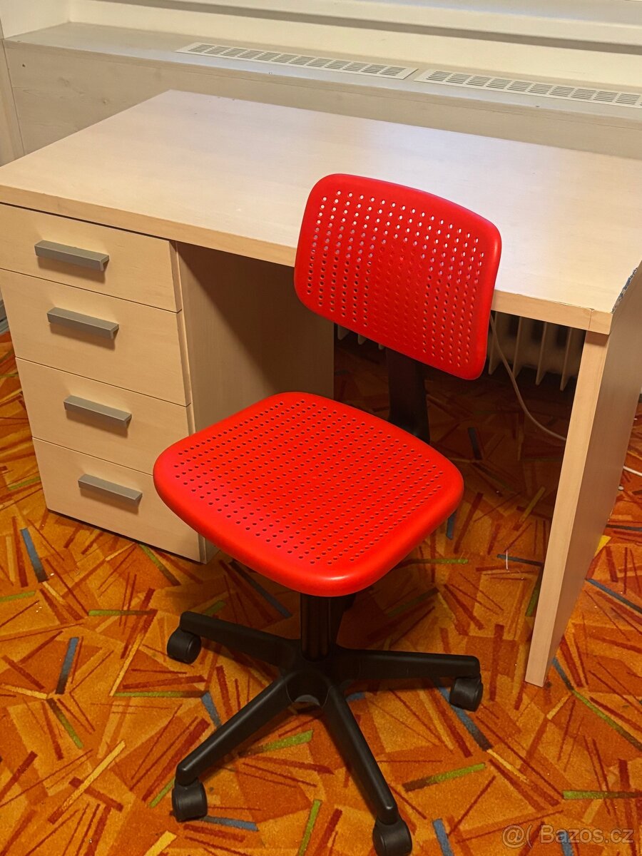 Pracovní kancelářský dětský stůl - 7