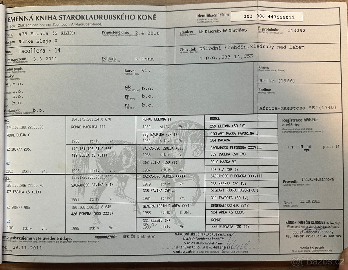 Starokladrubský vraník 14 let - 7