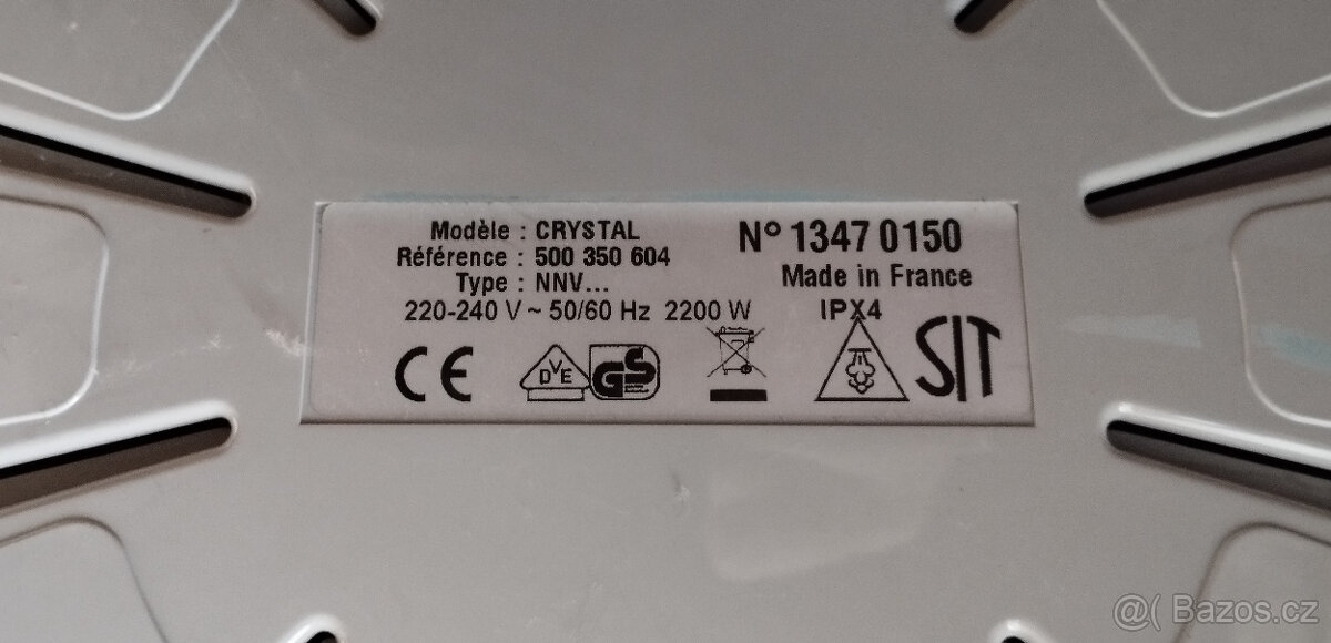 Parní čistič Domena Ecoflor Crystal - 7