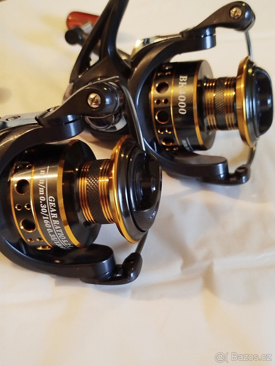 NOVÝ RYBÁŘSKÝ NAVIJÁK BK4000, FEEDDER, PŘÍVLAČ - 7