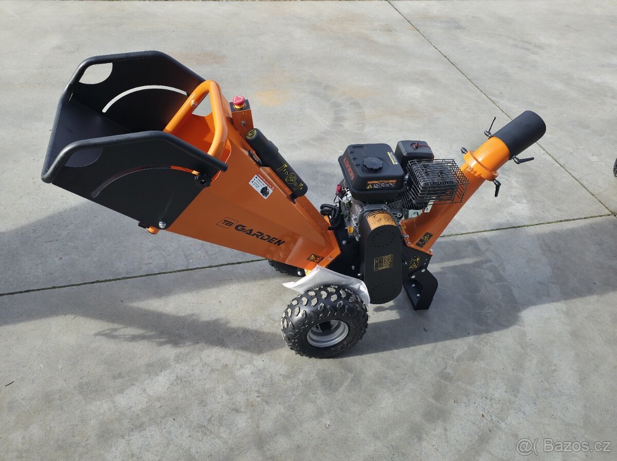 Štěpkovač drtič větví 12 cm – benzínový GS650 - 7