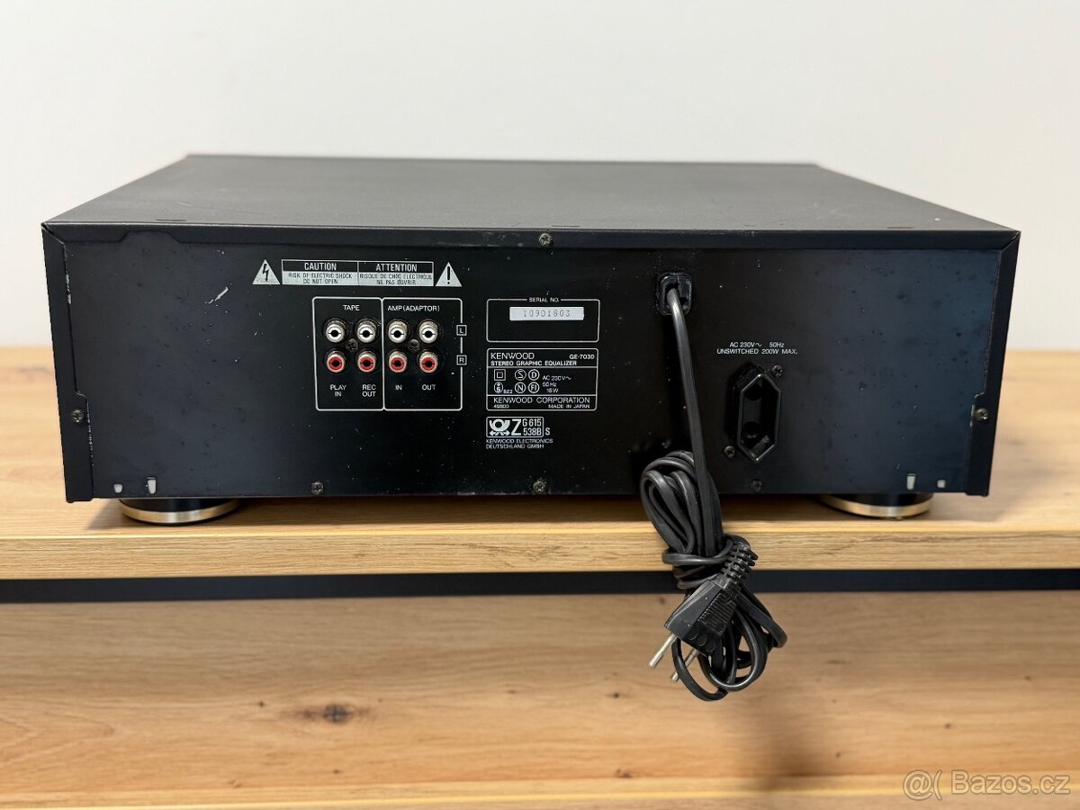 KENWOOD GE-7030 VÝBORNÝ GRAFICKÝ EKVALIZÉR - 7