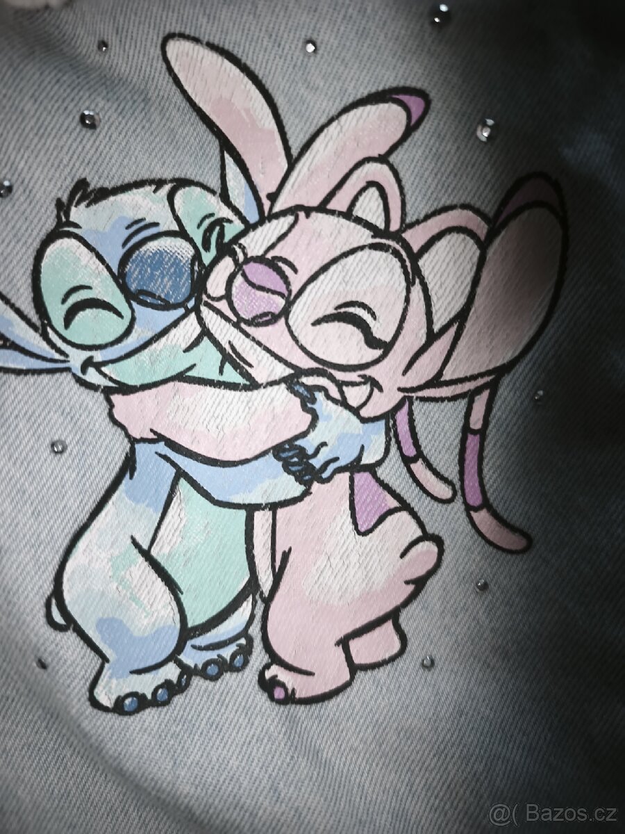 Džíny HM Stitch dětské holčičí - 7