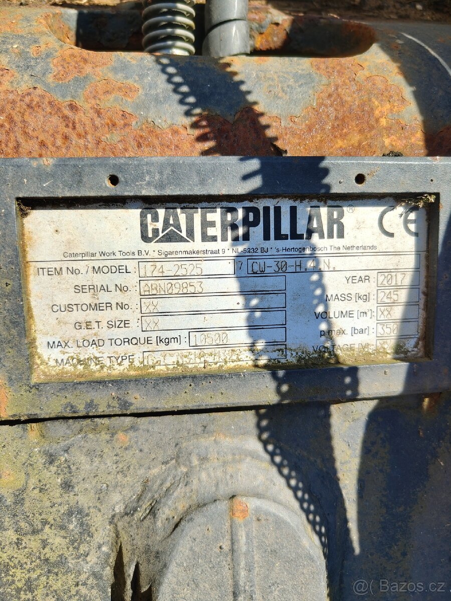 Rychloupínač hydraulický cw30 cw40 verachtert - 7