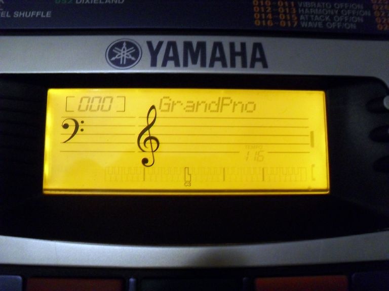 Yamaha PSR 260 - 7