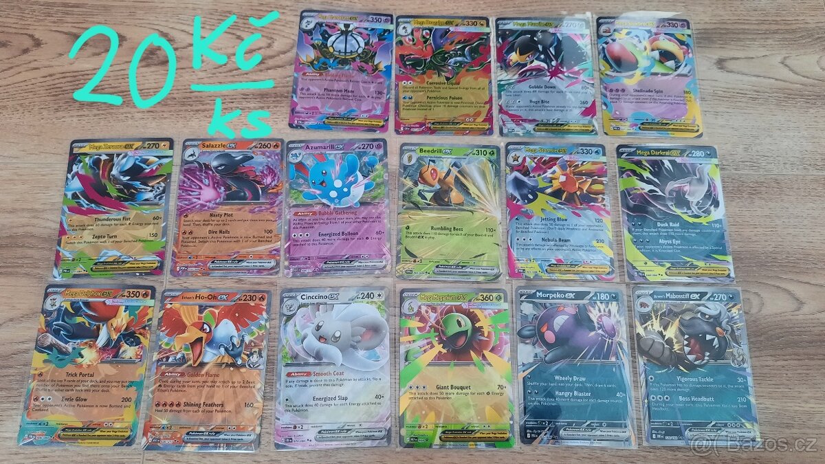 Pokémon karty hity + EX - 7