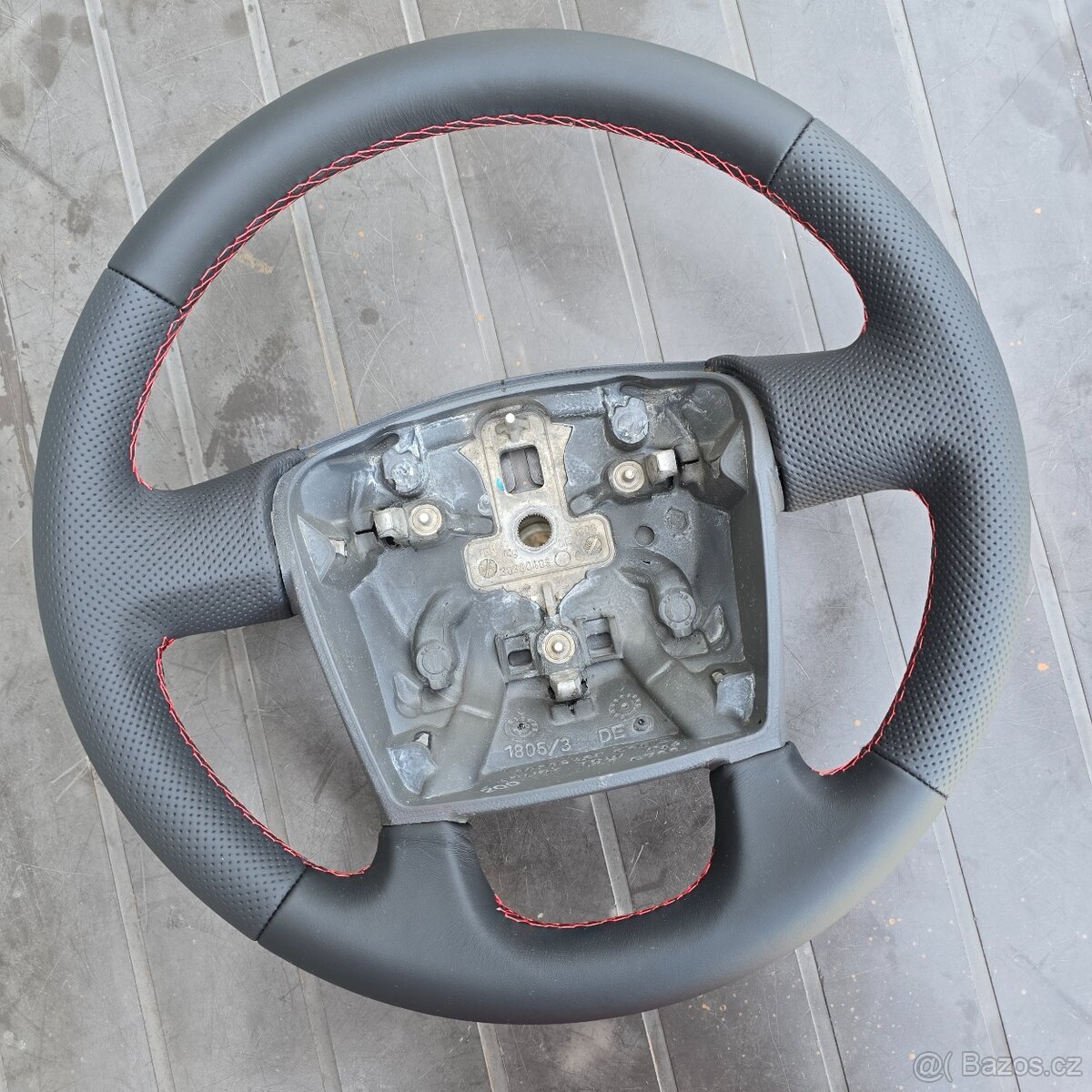 Fiat Ducato/Peugeot Boxer nový kožený volant - 7