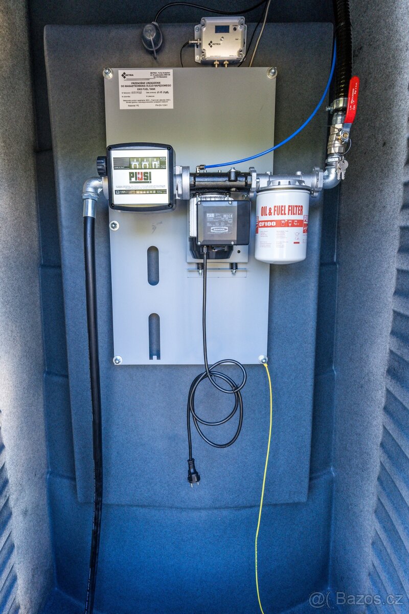 Mobilní nádrž (METRIA) na motorovou naftu 9000l - 7