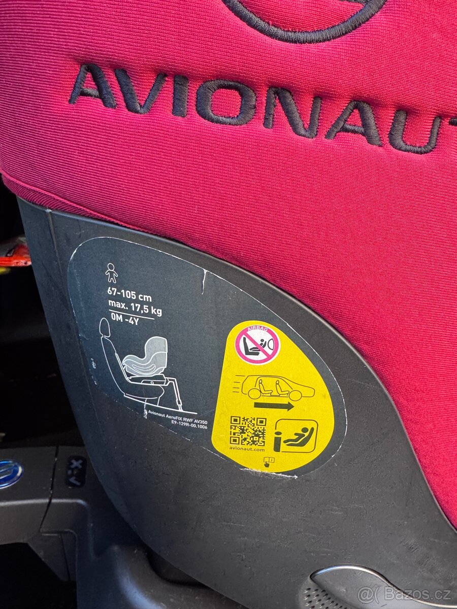 Avionaut Aerofix RWF + základna ISOFIX protisměrná - 7