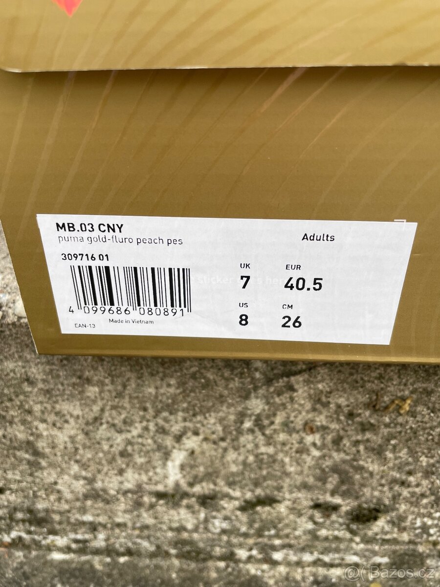 Boty Puma Lamelo Ball MB 03 CNY, vel. 40,5 - JAK NOVÉ - 7