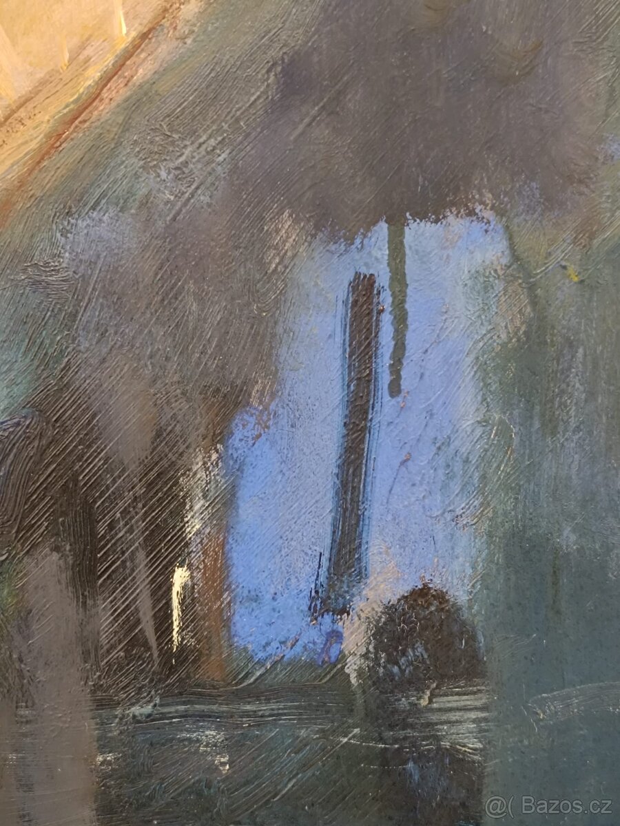 Obraz Jana Lieblová, Akt, olej 59x50 - 7