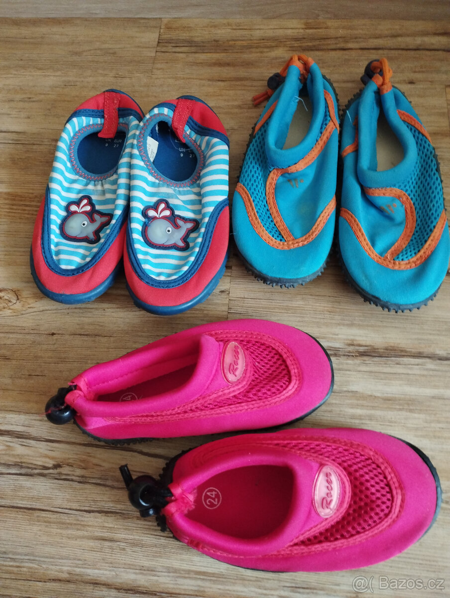 Gumové sandále / boty do vody vel. 23, 24/25, 25, 24, 27 - 7
