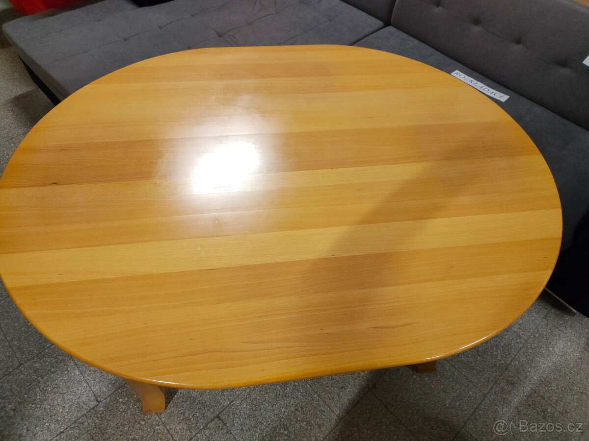 Jidelni set - oválný stůl + 4 židle - 7